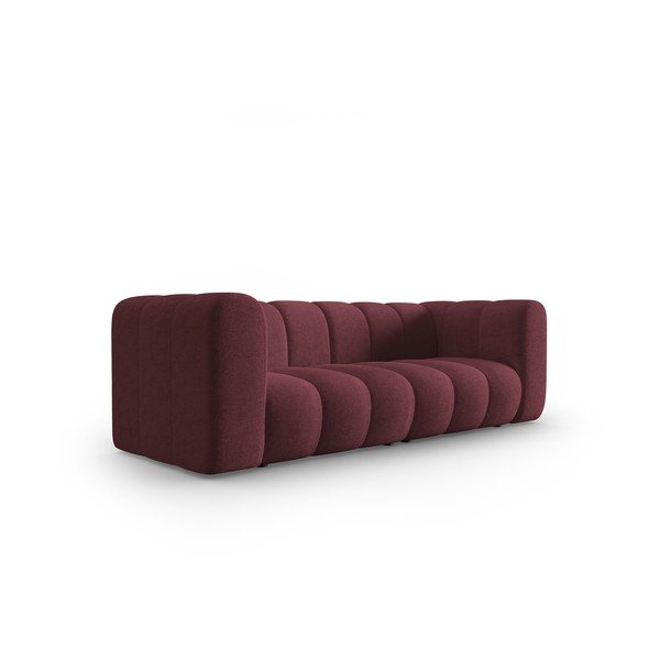 Bordo rdeča sedežna garnitura 228 cm Lupine – Micadoni Home-image-2
