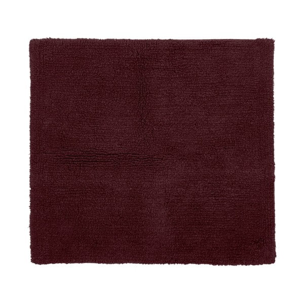 Bordo rdeča kopalniška preproga 60x60 cm Riva - Tiseco Home Studio
