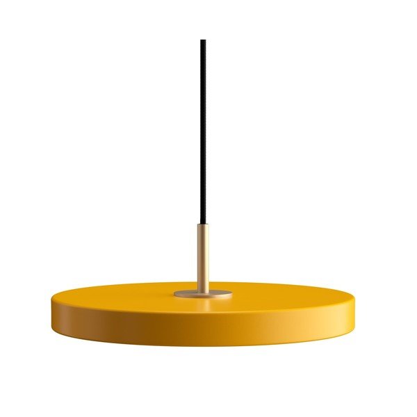 Rumena LED viseča svetilka s kovinskim senčnikom ø 31 cm Asteria Mini – UMAGE