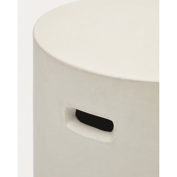 Betonski okrogel vrtni tabure ø 37 cm Aiguablava – Kave Home-image-3