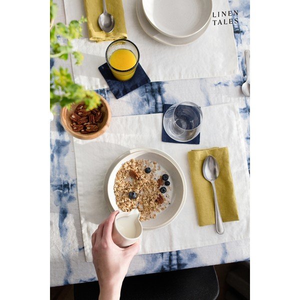 Bel platnen pogrinjek Linen Tales, 35 x 45 cm-image-2