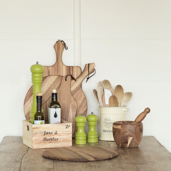 Deska za rezanje iz akacijevega lesa T&G Woodware Baroque, 35 x 20 cm-image-1