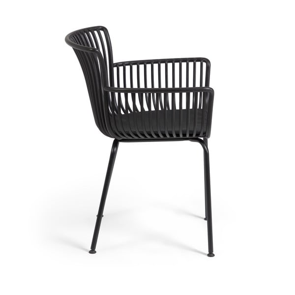 Črn vrtni stol Kave Home Surpika-image-3