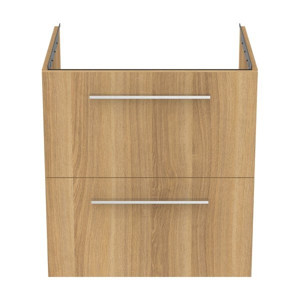 Stenska omarica za pod umivalnik v hrastovem dekorju v naravni barvi 60x63 cm i.Life B – Ideal Standard