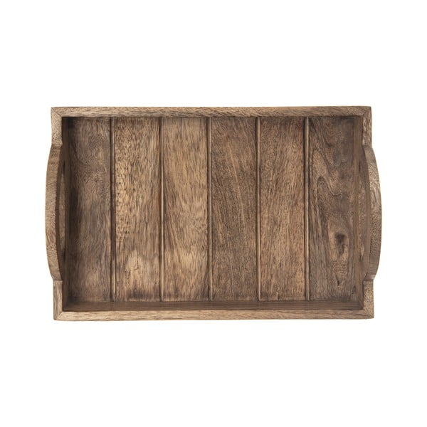 Servirni lesen pladenj 20.5x30.5 cm Mango – Orion-image-2