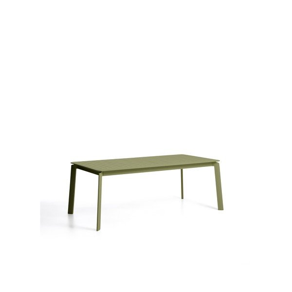 Kovinska vrtna miza 100x205 cm Brela – Kave Home-image-4