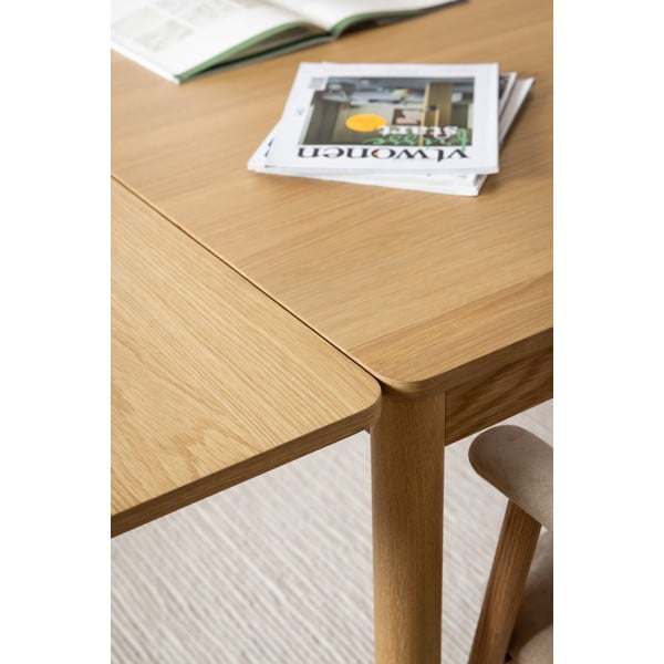 Raztegljiva jedilna miza v hrastovem dekorju 100x200 cm Atlantic – Actona-image-1