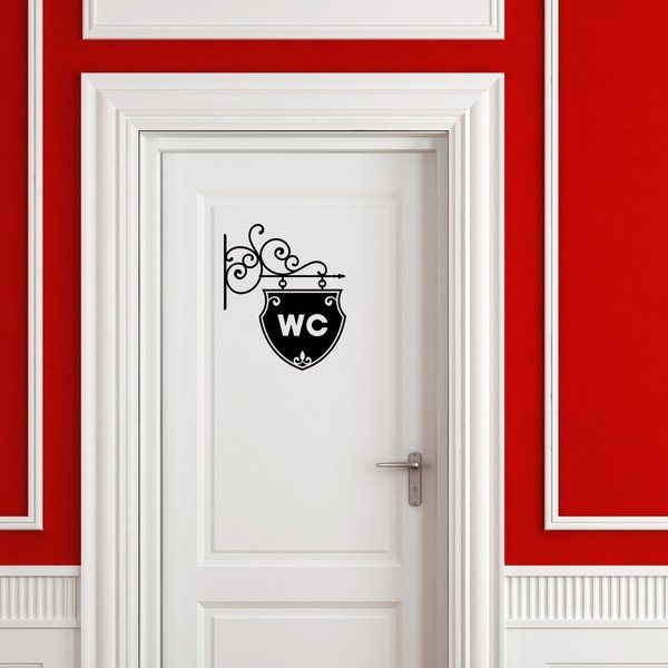Nalepka Ambiance Old And Chic WC-image-1