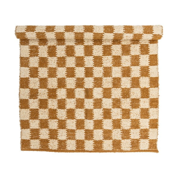 Bež-jantarna bombažna preproga 140x200 cm Chola – Bloomingville-image-4