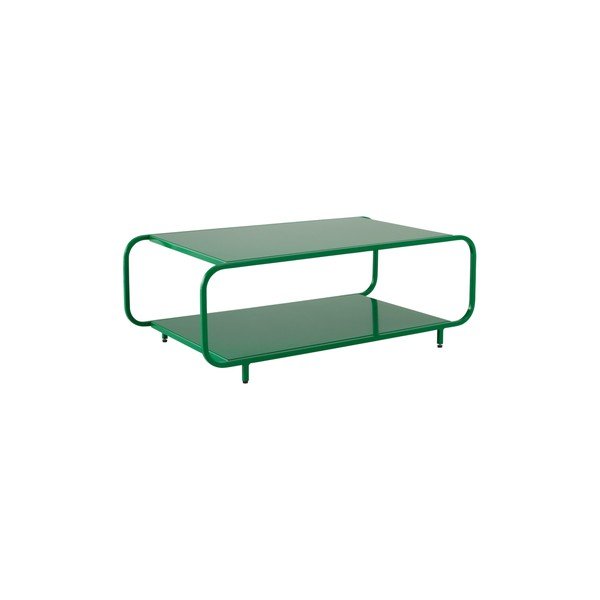 Zelena kovinska klubska mizica 55x100 cm Anzac – Jotex-image-2
