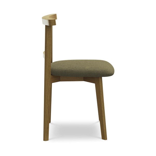 Zelen jedilni stol iz masivnega lesa Ohelo – Makamii-image-2