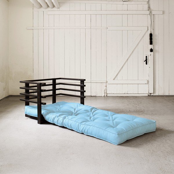 Zložljivi fotelj Karup Funk Black/Celeste-image-1