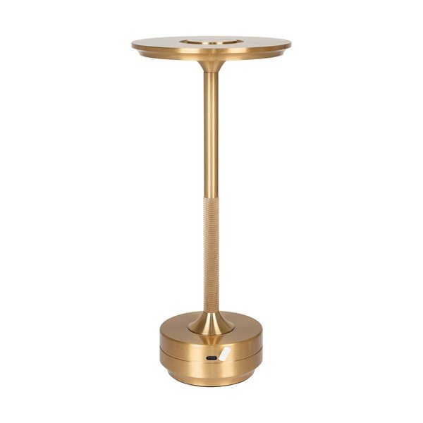LED namizna svetilka v zlati barvi (višina 28,5 cm) Shipham – House Nordic-image-3