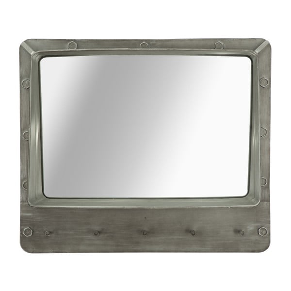 Stensko ogledalo s shrambo Mauro Ferretti Bolt, 70 x 60 cm