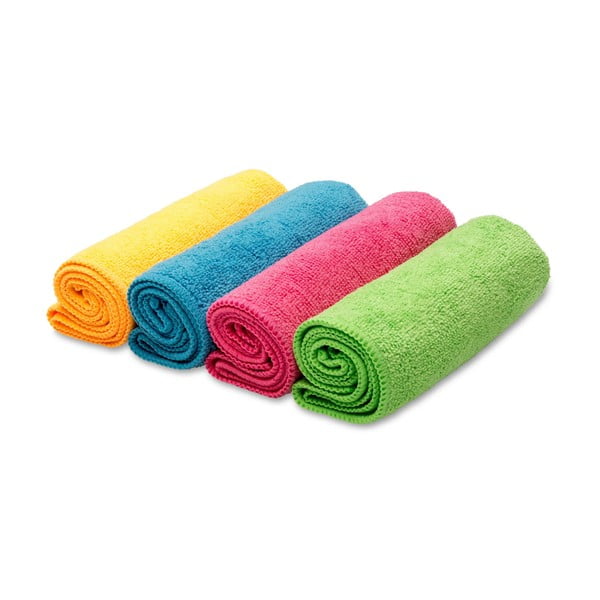 Krpe za čiščenje v kompletu 4 ks iz mikrovlaken Colors – Vileda-image-4