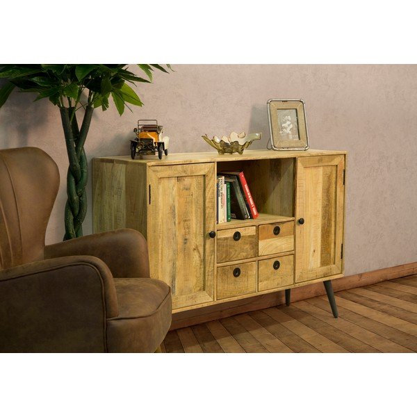 Omara iz mangovega lesa Mauro Ferretti Belgrado, širina 130 cm-image-1