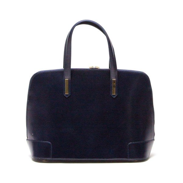 Luisa Vanini 364 usnjena torbica, temno modra-image-2