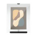 Črn steklen stoječ okvir 19x23 cm Flute – Umbra