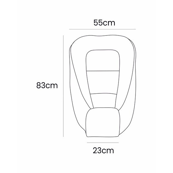 Belo gnezdece 55x83 cm – Meowbaby-image-3
