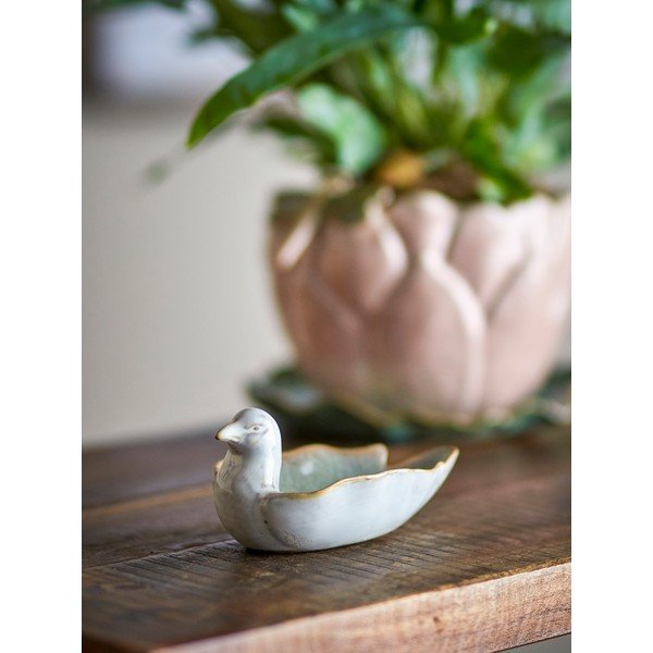 Zelena skledica iz kamenine 60 ml Chirp – Bloomingville-image-2