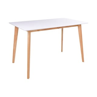 Jedilna miza z belo ploščo Bonami Essentials Vojens, 120 x 70 cm