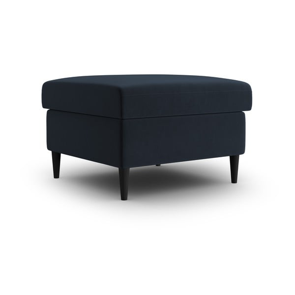 Temno moder žameten tabure Kyoto – Cosmopolitan Design-image-1