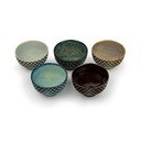 Porcelanaste skodelice v kompletu 5 ks 200 ml Sara – Bredemeijer