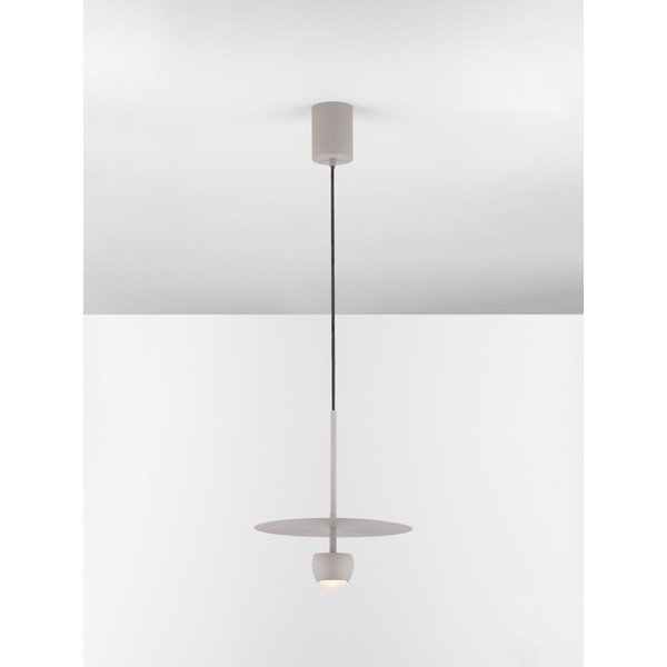 Bež aluminijasta LED viseča svetilka ø 30 cm Edem – Nova Luce-image-4