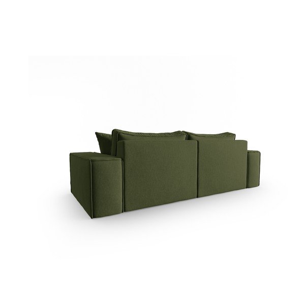 Zelena sedežna garnitura 212 cm Mike – Micadoni Home-image-3