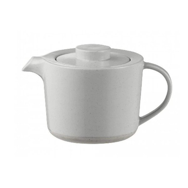 Svetlo siv/bež lončen čajnik 1 l Sablo – Blomus