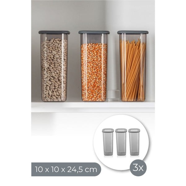 Posode za shranjevanje v kompletu 3 ks živil Fresco – Hermia-image-3