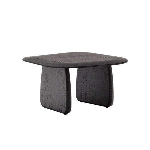 Stranska mizica iz masivnega hrasta 70x71 cm Pirita – Kave Home