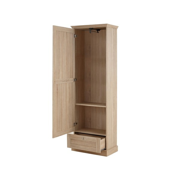 Garderobna omara v hrastovem dekorju 60x180 cm Binz – Støraa-image-3