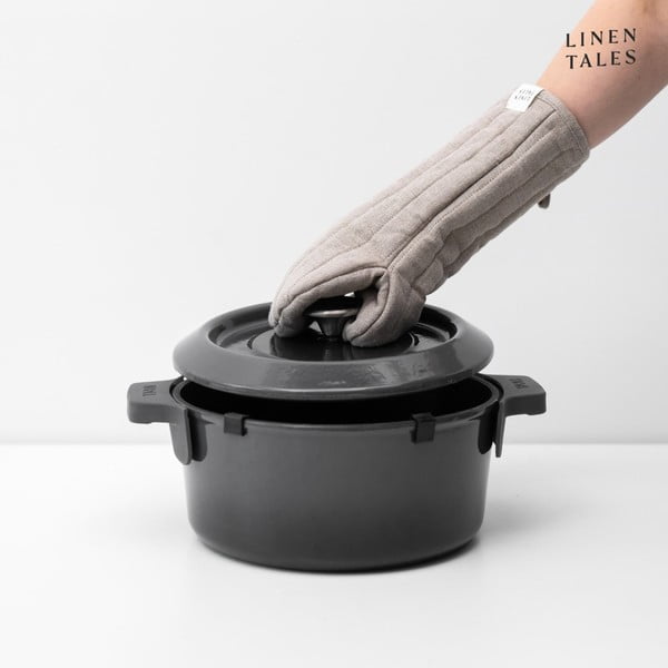 Lanena kuhinjska rokavica Natural – Linen Tales-image-2