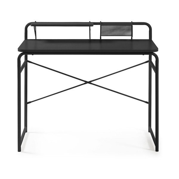 Črna pisalna miza Kave Home Foreman-image-4