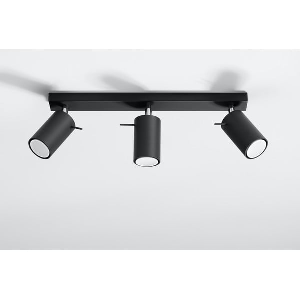 Črna stropna svetilka Sollux Etna-image-4