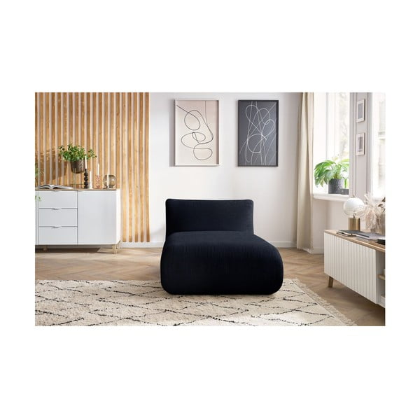 Temno modri žametni kavč modul Lecomte - Bobochic Paris-image-1