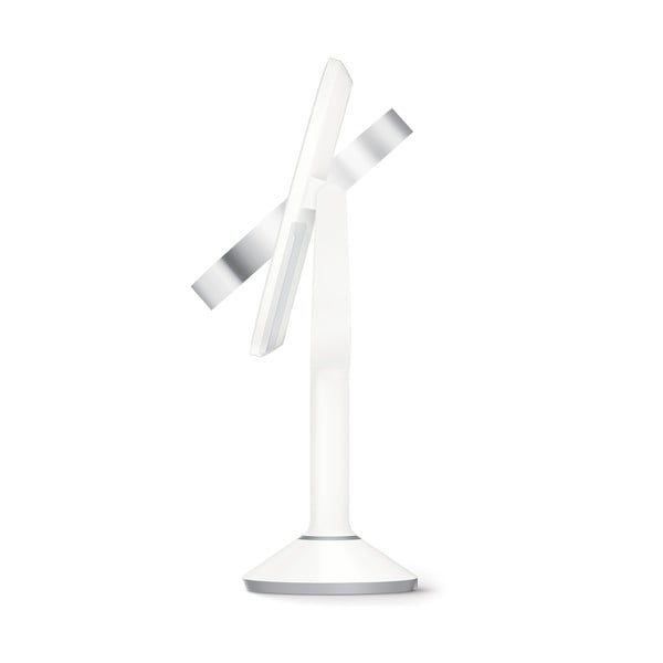Kozmetično ogledalo z lučjo/povečevalno (5x) ø 20 cm Sensor Trio – simplehuman-image-4