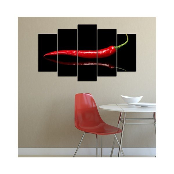 Večdelna umetnina 3D Art Chilli Duro, 102 x 60 cm-image-1