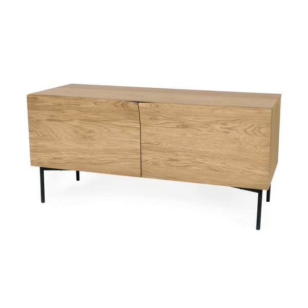 Rjava komoda iz hrastovega lesa Woodman Flop, 65 x 120 cm-image-1