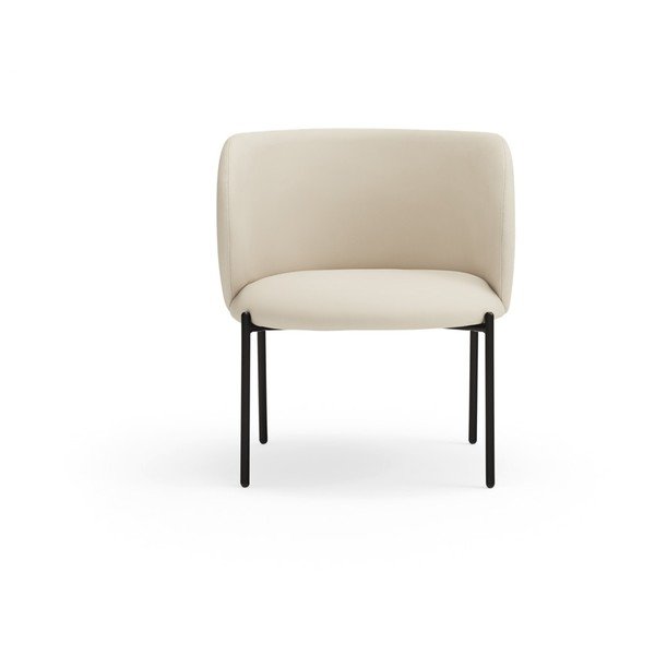 Bel fotelj iz umetnega usnja Mogi - Teulat-image-2