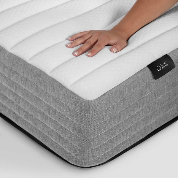 Vzmetnica iz srednje trdne pene Kave Home Yoko, 140 x 190 cm-image-1