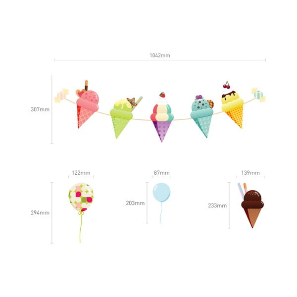 Fanastick Ice Cream Party nalepka-image-2