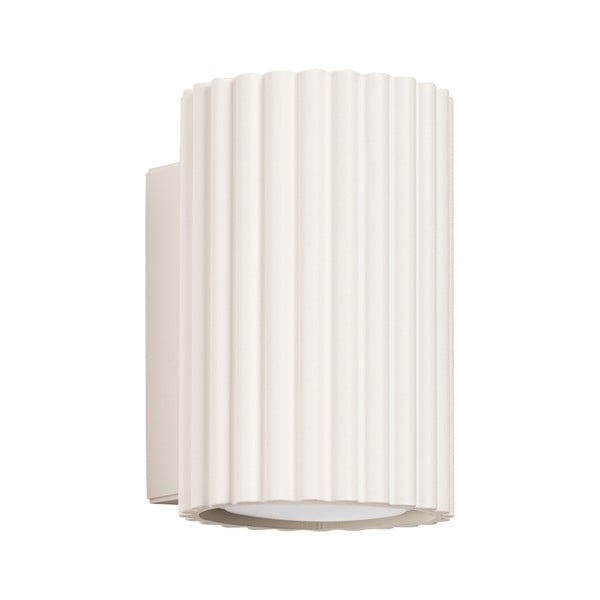 Kremno bela stenska svetilka Gleam – Sollux