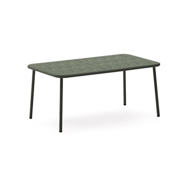 Jeklena vrtna klubska mizica 50x90 cm Zivia – Kave Home