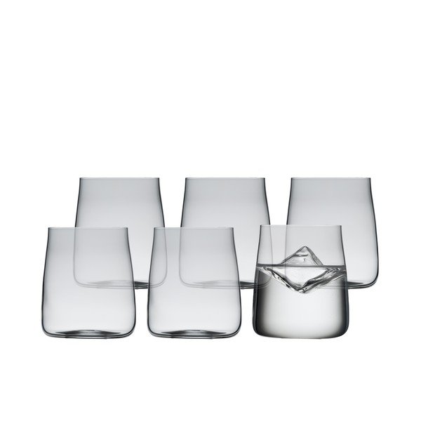 Kozarci v kompletu 6 ks 420 ml Zero – Lyngby Glas