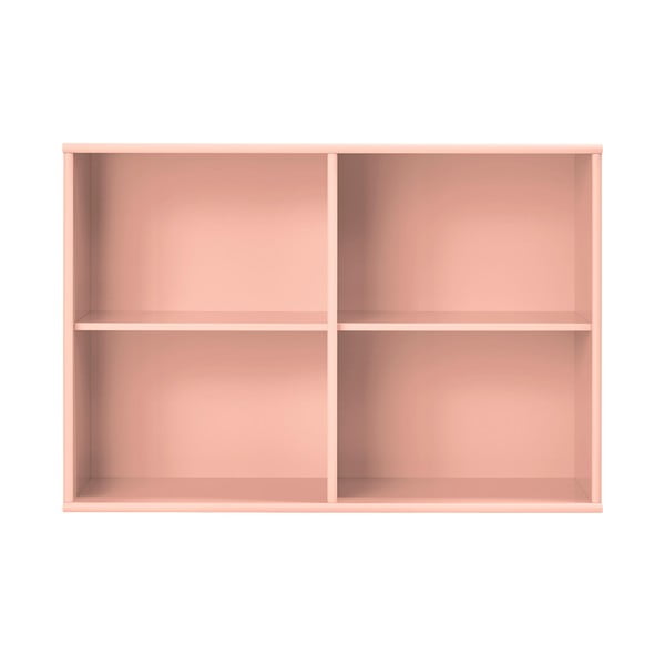Rožnat stenski regal 89x61x32,5 cm Mistral – Hammel Furniture
