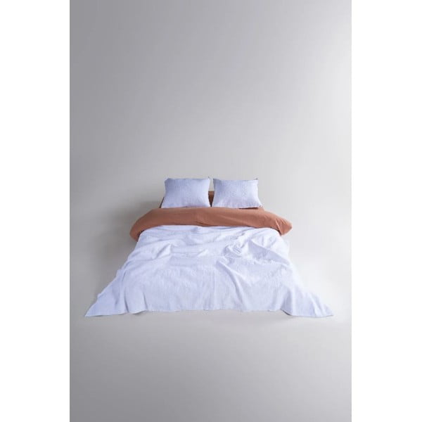 Bel komplet pregrinjala in prevleke za vzglavnik iz žakarja 180x240 cm Jacquard – Mila Home Luxury