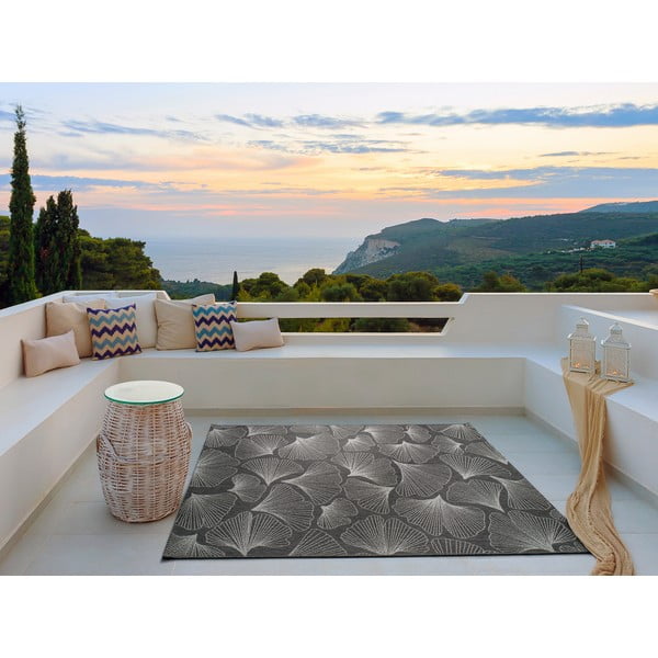 Temno siva zunanja preproga Universal Tokio, 80 x 150 cm-image-1