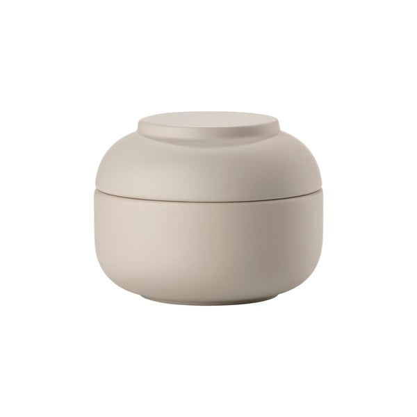 Bež lončen kopalniški organizator za vatke ali vatirane palčke Sensu – Zone